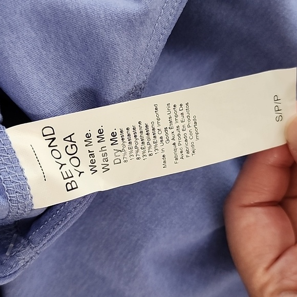 Beyond Yoga Spacedye Inspire Midi Dress In Periwinkle Cloud Heather NWT - Picture 6 of 7